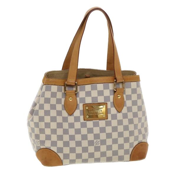 LOUIS VUITTON Damier Azur Hampstead PM Tote Bag N51207 - Picture 1 of 16